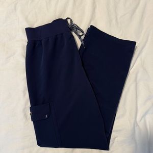 Jaanuu Classic Scrub Pants Navy (M)